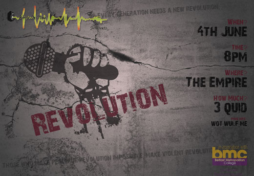 Revolution Gig Poster